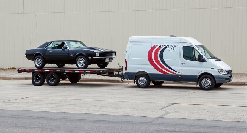 PULLING CAR